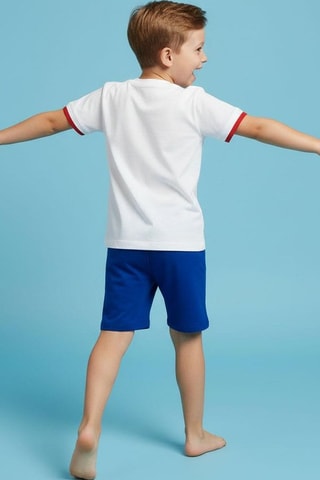 T-shirt e shorts Paw Patrol - Bianco - Bianco