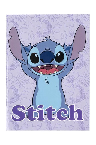Trousse garnie Angel et Stitch Lilo et Stitch Disney - 16 pièces - Bleu et violet