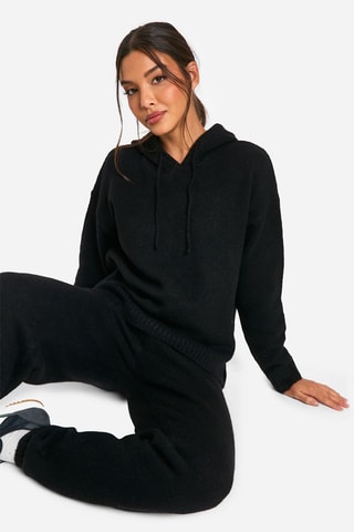 Pull à capuche - Noir