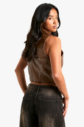 Gilet sans manches - Marron