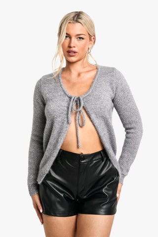 Gilet - Gris clair chiné