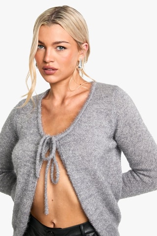 Gilet - Gris clair chiné