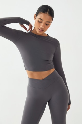 Crop top - Anthracite