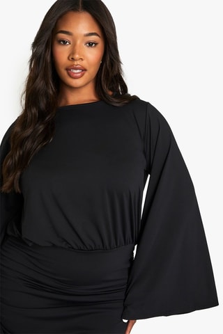 Abito taglio dritto - Nero