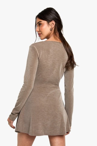 Abito a campana - Taupe