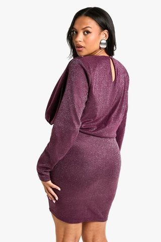 Robe fourreau - Bordeaux