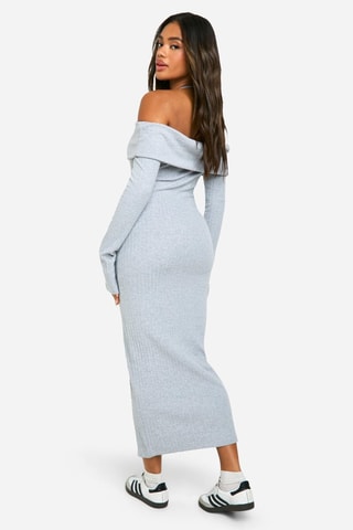 Robe fourreau - Gris clair