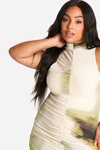 Robe fourreau - Ecru