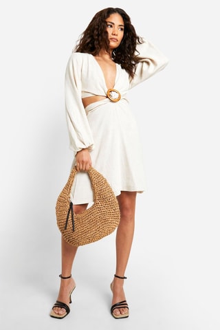 Robe patineuse - Ecru