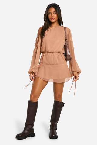 Robe patineuse - Beige