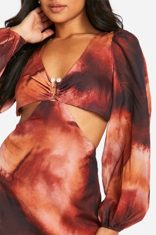 Robe patineuse - Camel