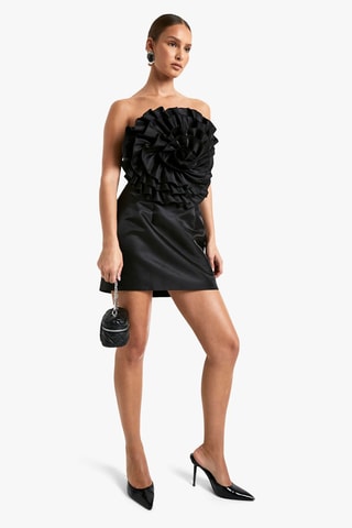 Abito bustier - Nero