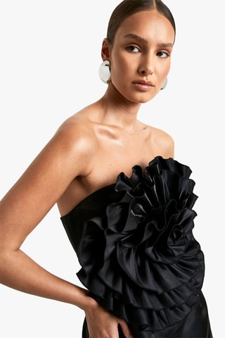 Abito bustier - Nero