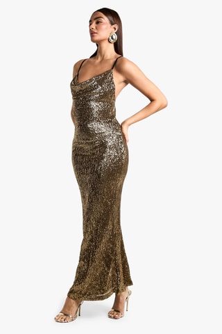 Abito lungo - Dorato