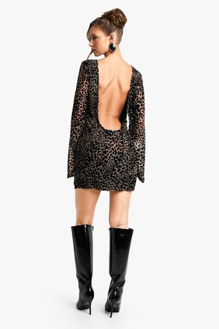 Robe fourreau - Marron