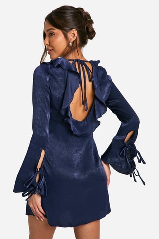 Robe droite - Bleu marine