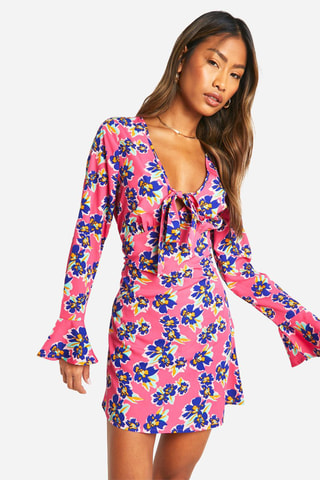 Robe droite - Rose