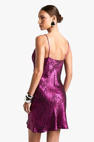 Robe droite - Violet