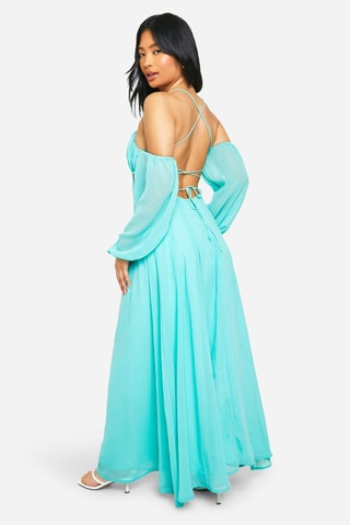 Robe longue - Turquoise