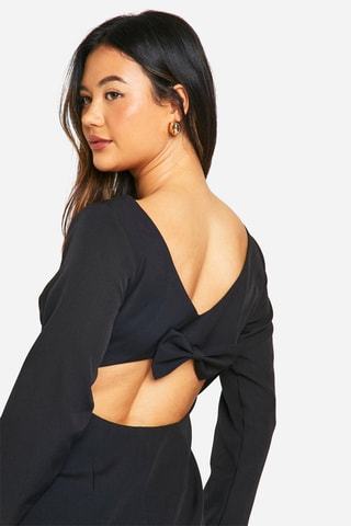 Abito taglio dritto - Nero