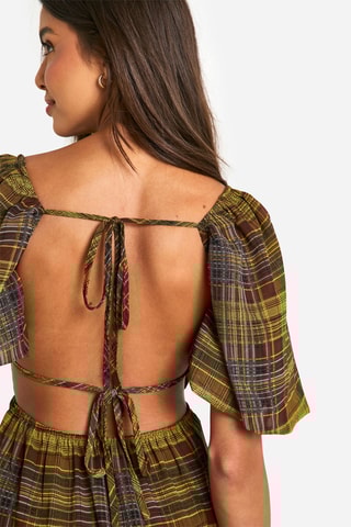 Robe longue - Vert olive