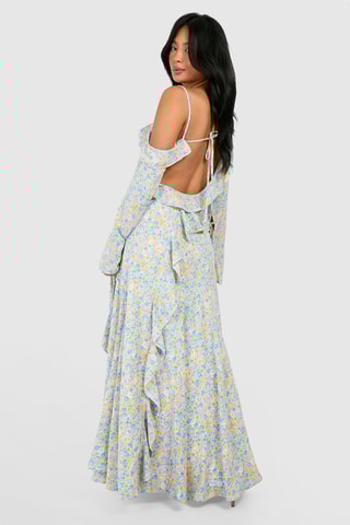 Robe volantée - Ciel