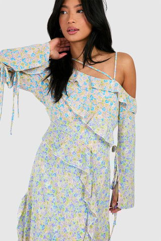 Robe volantée - Ciel