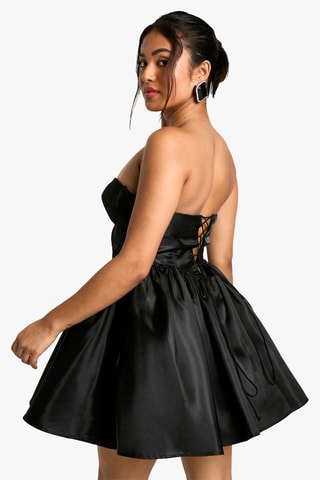 Abito bustier - Nero