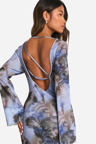 Robe longue - Bleu clair