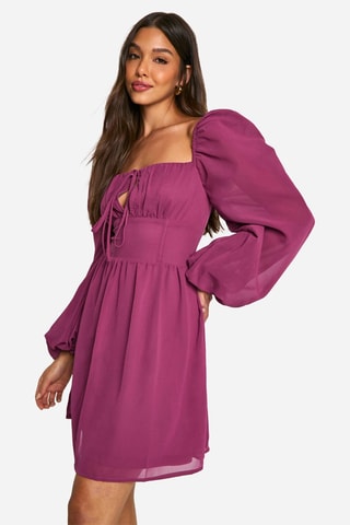 Robe patineuse - Violet