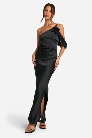 Robe asymétrique - Noir