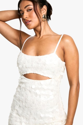 Robe fourreau - Blanc