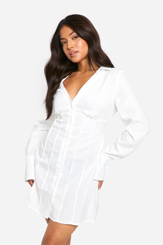 Robe chemise - Blanc