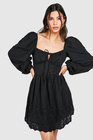 Abito a campana - Nero