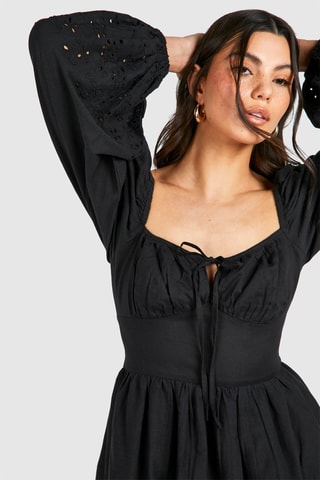 Abito a campana - Nero