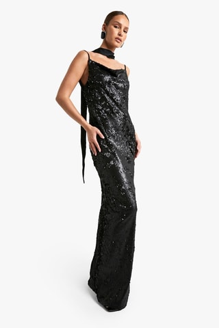 Robe longue - Noir