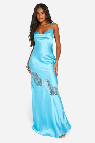 Robe longue - Turquoise