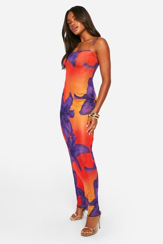 Robe longue - Orange