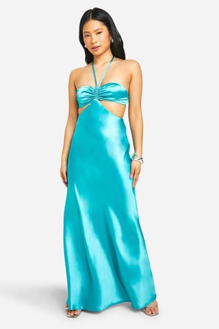 Robe longue - Turquoise