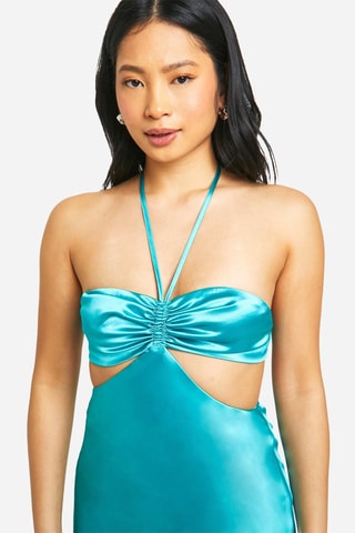 Robe longue - Turquoise