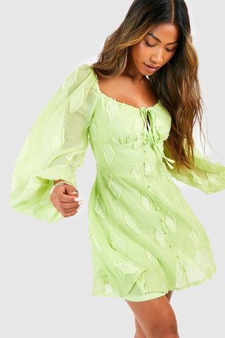 Robe patineuse - Vert clair