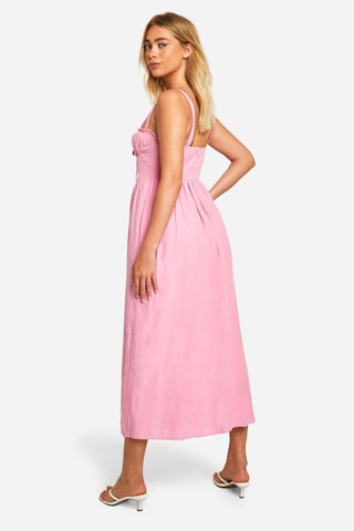 Robe midi - Rose