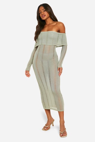 Robe fourreau - Vert d’eau