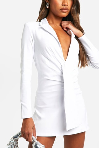 Robe fourreau - Blanc