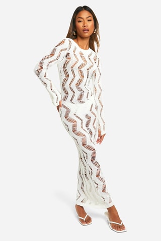 Robe longue - Blanc