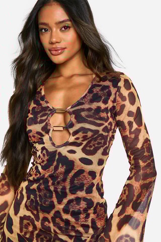 Robe longue - Marron