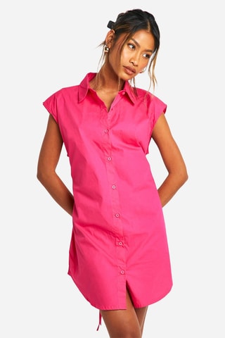 Robe chemise - Rose