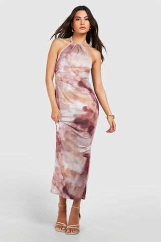 Robe longue - Marron