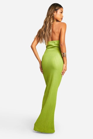 Robe longue - Vert olive