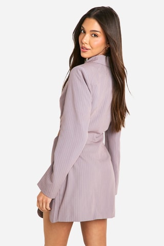 Robe trompe-l’œil - Taupe